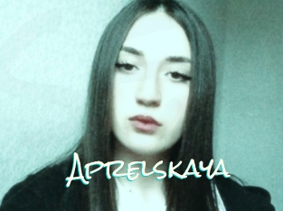 Aprelskaya