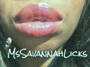 MsSavannahLicks